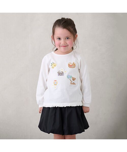 petit main / プティマイン ミニ・ひざ丈スカート | 【リンク】バルーンスカパン | 詳細1