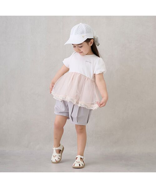 petit main / プティマイン ショート・ハーフ・半端丈パンツ | 【リンク】バルーンショートパンツ | 詳細1