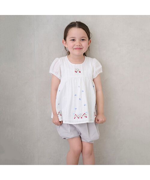 petit main / プティマイン ショート・ハーフ・半端丈パンツ | 【リンク】バルーンショートパンツ | 詳細4