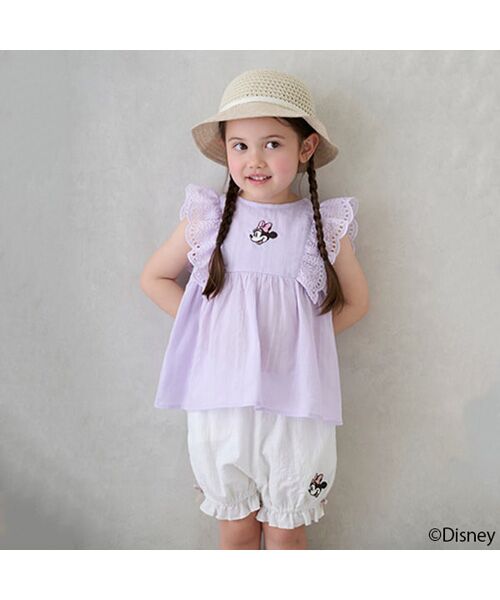 petit main / プティマイン ショート・ハーフ・半端丈パンツ | 【Disney】ミニーバルーンパンツ | 詳細4