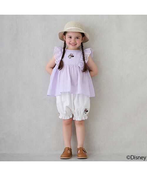 petit main / プティマイン ショート・ハーフ・半端丈パンツ | 【Disney】ミニーバルーンパンツ | 詳細5