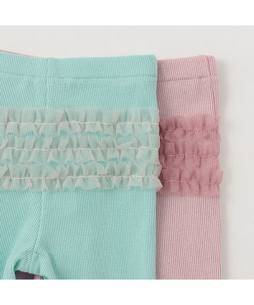 petit main / プティマイン レギンス・スパッツ | 【Disney】バックフリル7分丈レギンス | 詳細5