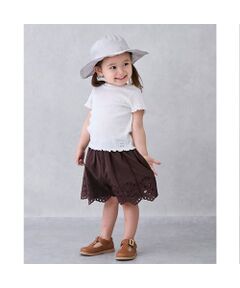 petit main / プティマイン ショート・ハーフ・半端丈パンツ | 【リンク】レースキュロット