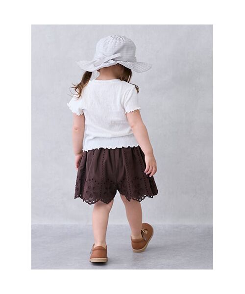 petit main / プティマイン ショート・ハーフ・半端丈パンツ | 【リンク】レースキュロット | 詳細2