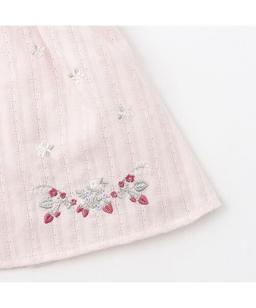 セール】 【リンク】いちご刺繍パフチュニック （チュニック