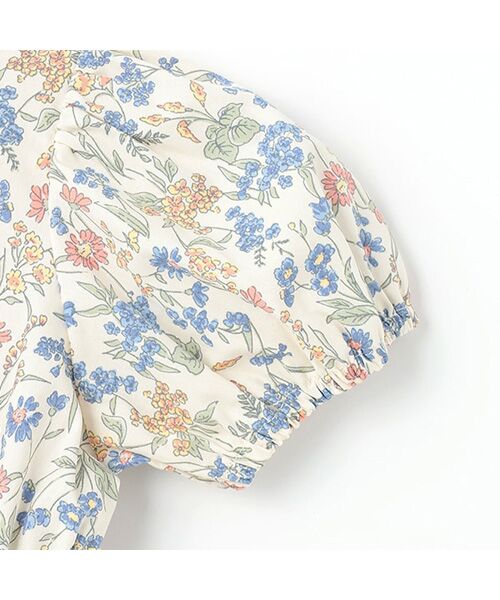 petit main / プティマイン チュニック | 【リンク】パフスリーブ柄チュニック | 詳細3