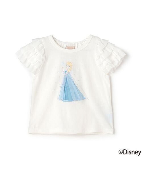 petit main / プティマイン Tシャツ | 【Disney】袖チュールグラフィックT | 詳細14
