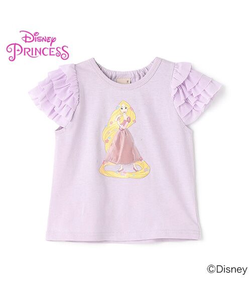 petit main / プティマイン Tシャツ | 【Disney】袖チュールグラフィックT | 詳細15