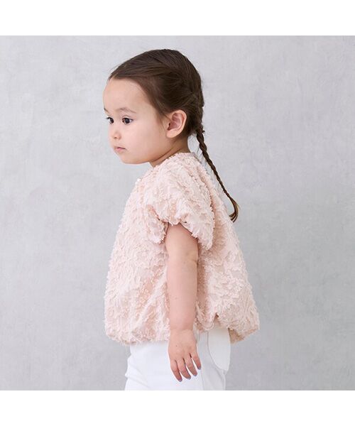 petit main / プティマイン シャツ・ブラウス | 【リンク】ジャガードバルーンブラウス | 詳細1