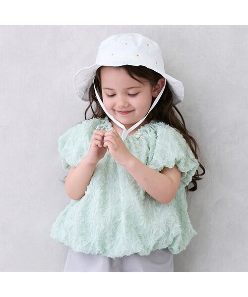 petit main / プティマイン シャツ・ブラウス | 【リンク】ジャガードバルーンブラウス | 詳細5