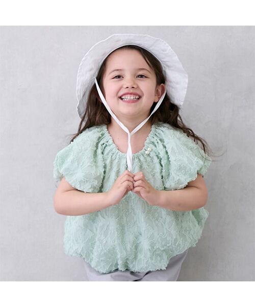 petit main / プティマイン シャツ・ブラウス | 【リンク】ジャガードバルーンブラウス | 詳細6