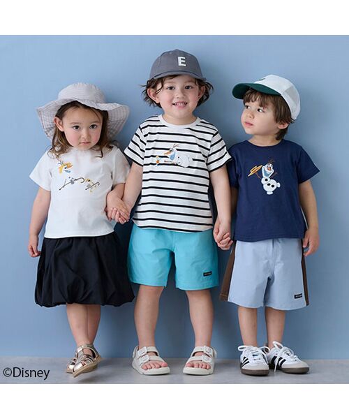 petit main / プティマイン Tシャツ | 【Disney】オラフアップリケTシャツ | 詳細12