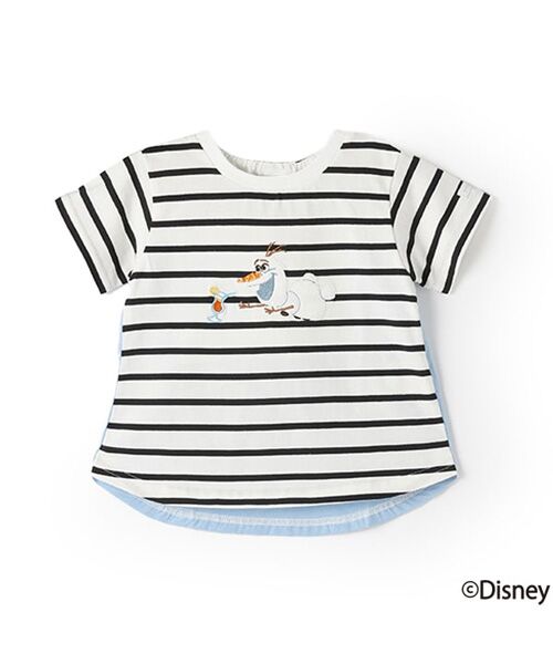 petit main / プティマイン Tシャツ | 【Disney】オラフアップリケTシャツ | 詳細16