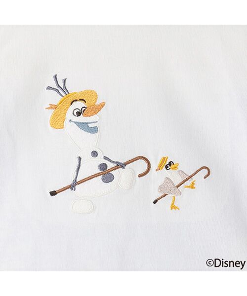 petit main / プティマイン Tシャツ | 【Disney】オラフアップリケTシャツ | 詳細19