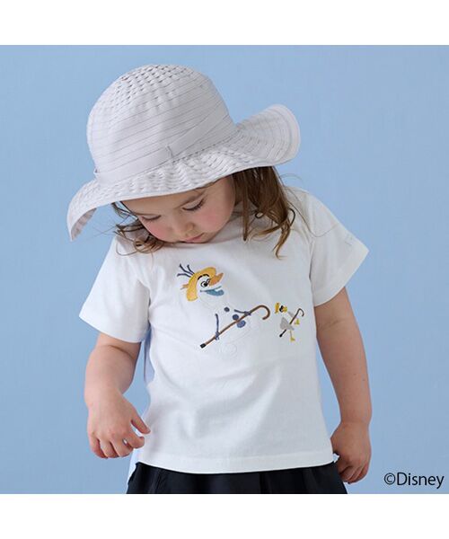 petit main / プティマイン Tシャツ | 【Disney】オラフアップリケTシャツ | 詳細2