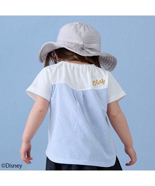 petit main / プティマイン Tシャツ | 【Disney】オラフアップリケTシャツ | 詳細3