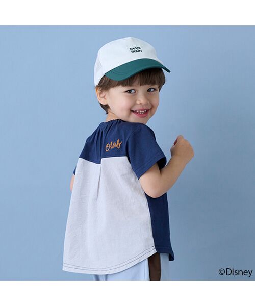 petit main / プティマイン Tシャツ | 【Disney】オラフアップリケTシャツ | 詳細6