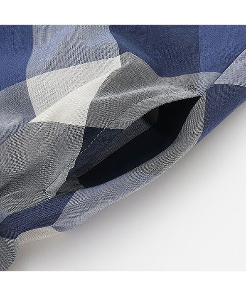 petit main / プティマイン ミニ丈・ひざ丈ワンピース | 【リンク】肩あきチェックワンピース | 詳細13