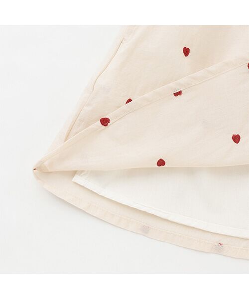 petit main / プティマイン ミニ丈・ひざ丈ワンピース | 【リンク】ハート刺繍ワンピース | 詳細13