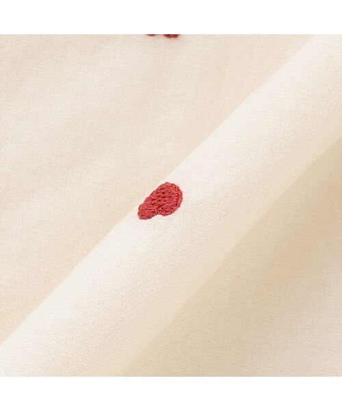 petit main / プティマイン ミニ丈・ひざ丈ワンピース | 【リンク】ハート刺繍ワンピース | 詳細15