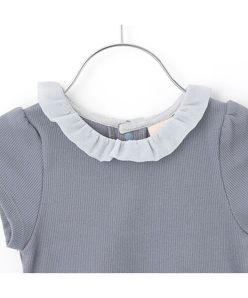 petit main / プティマイン ミニ丈・ひざ丈ワンピース | 【リンク】オーガンジーワンピース | 詳細4