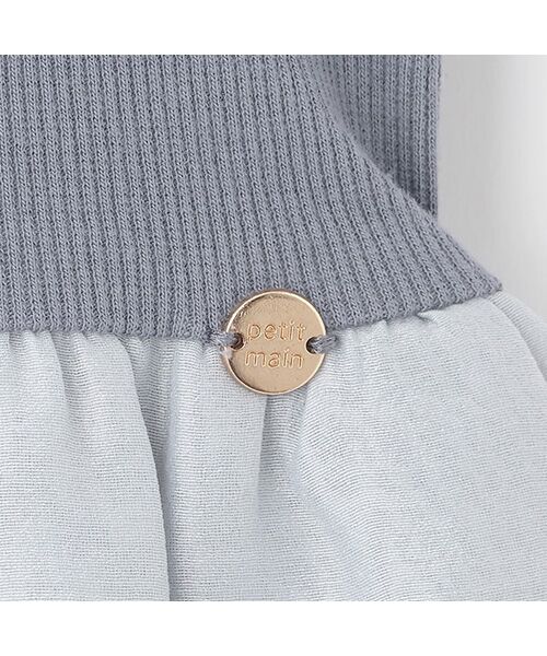 petit main / プティマイン ミニ丈・ひざ丈ワンピース | 【リンク】オーガンジーワンピース | 詳細6