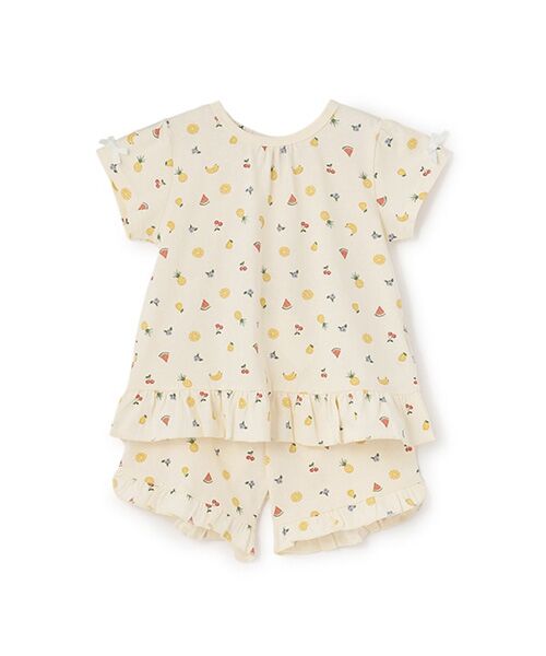 petit main / プティマイン ルームウェア | GIRLS半袖パジャマ(キイロ)