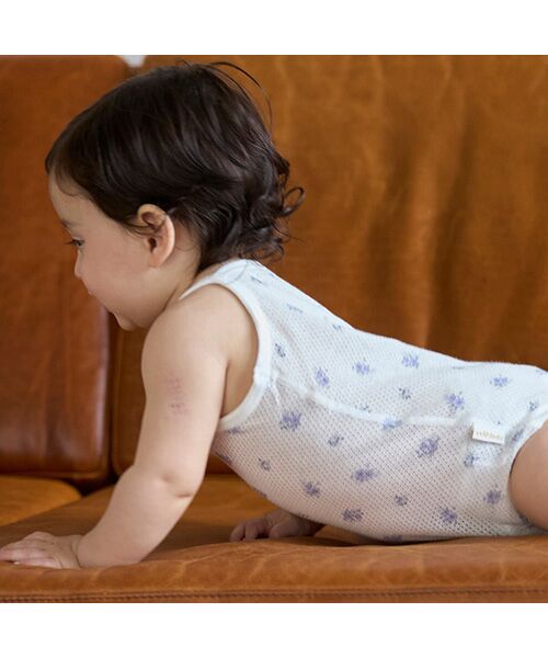 petit main / プティマイン ロンパース | 【弱酸性】メッシュキャミロンパース | 詳細1