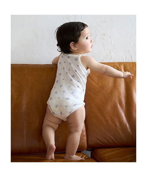 petit main / プティマイン ロンパース | 【弱酸性】メッシュキャミロンパース | 詳細2