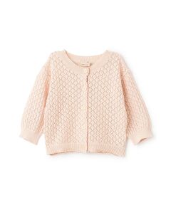 petit main / プティマイン カーディガン・ボレロ | 【UV】透かし編みカーディガン