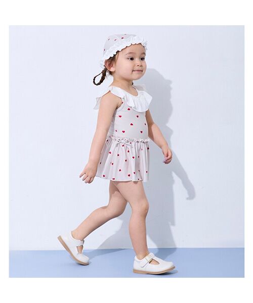 petit main / プティマイン 水着・スイムグッズ | フリルワンピース水着 | 詳細1