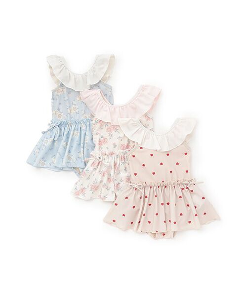 petit main / プティマイン 水着・スイムグッズ | フリルワンピース水着 | 詳細15