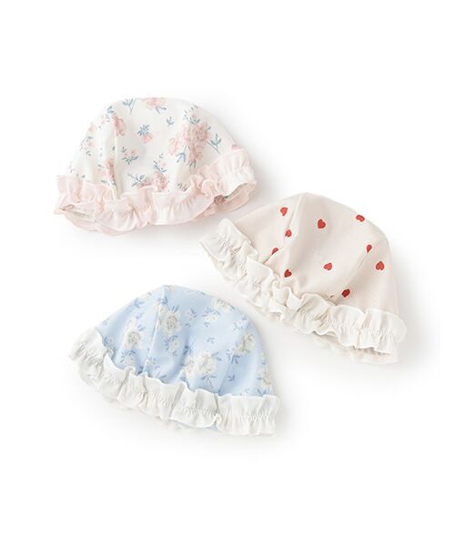 petit main / プティマイン 水着・スイムグッズ | フリルスイムキャップ | 詳細6