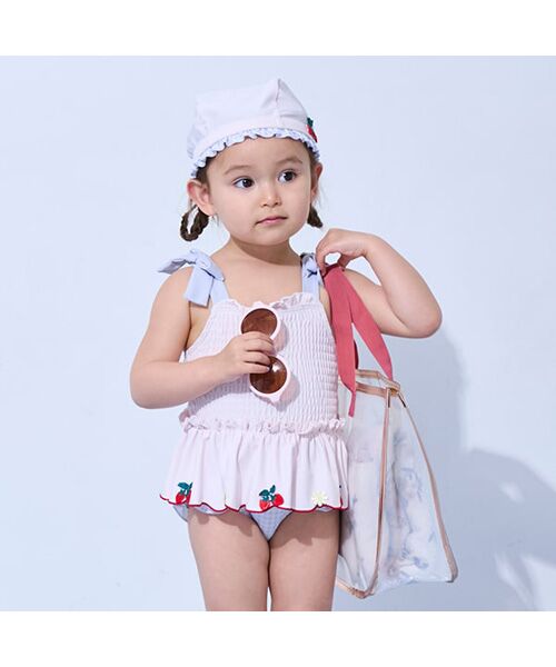 petit main / プティマイン 水着・スイムグッズ | SWIMモチーフプールバッグ | 詳細1