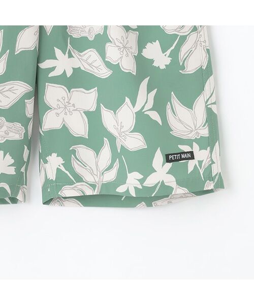 petit main / プティマイン ショート・ハーフ・半端丈パンツ | 【水陸両用】総柄ハーフパンツ | 詳細4