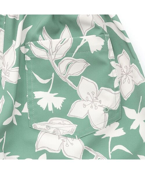 petit main / プティマイン ショート・ハーフ・半端丈パンツ | 【水陸両用】総柄ハーフパンツ | 詳細6