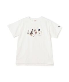petit main / プティマイン Tシャツ | 【防汚加工】DOGグラフィックTシャツ