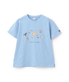 petit main / プティマイン Tシャツ | 【防汚加工】宇宙グラフィックTシャツ