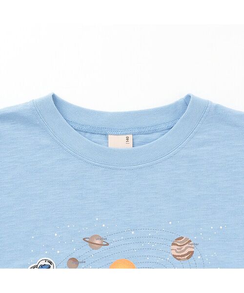 petit main / プティマイン Tシャツ | 【防汚加工】宇宙グラフィックTシャツ | 詳細2