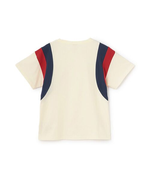 petit main / プティマイン Tシャツ | 【接触冷感】袖ライン配色Tシャツ | 詳細1