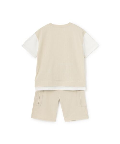 petit main / プティマイン カットソー | 【接触冷感】ドッキングカットセットアップ | 詳細1