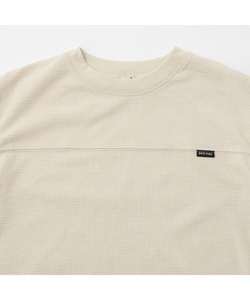 petit main / プティマイン カットソー | 【接触冷感】ドッキングカットセットアップ | 詳細3