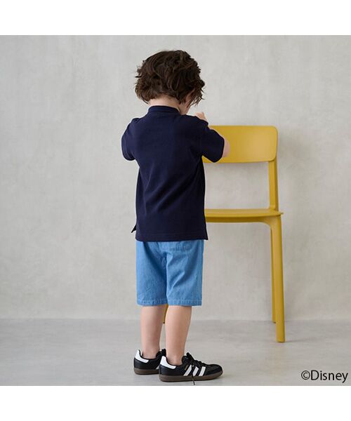 petit main / プティマイン ショート・ハーフ・半端丈パンツ | 【Disney】刺繍ハーフパンツ | 詳細3