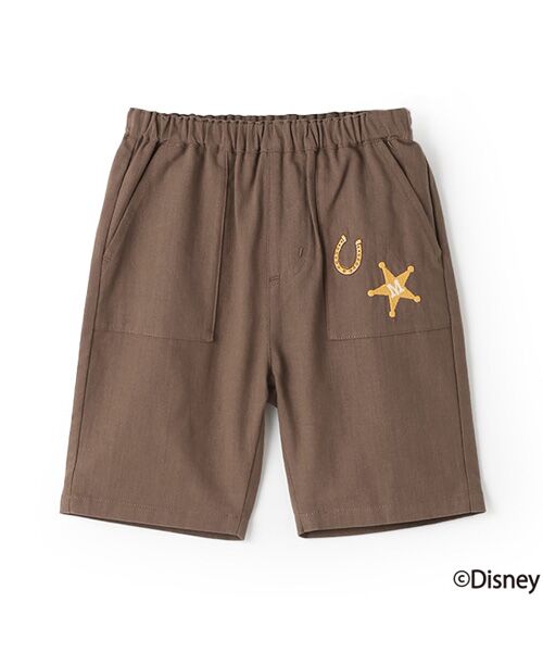 petit main / プティマイン ショート・ハーフ・半端丈パンツ | 【Disney】刺繍ハーフパンツ | 詳細5