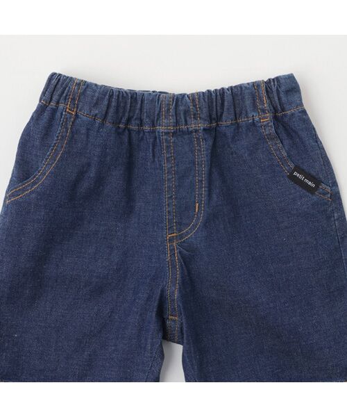 petit main / プティマイン ショート・ハーフ・半端丈パンツ | ストレッチデニムハーフパンツ | 詳細3