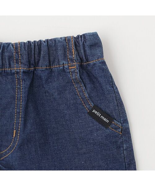 petit main / プティマイン ショート・ハーフ・半端丈パンツ | ストレッチデニムハーフパンツ | 詳細5