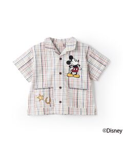 petit main / プティマイン シャツ・ブラウス | 【Disney】開襟半袖シャツ