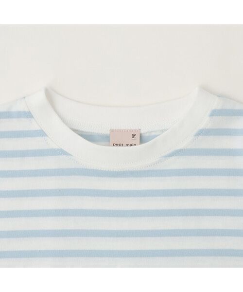 petit main / プティマイン Tシャツ | 【GOODPRICE冷感】ボーダー半袖Tシャツ | 詳細2
