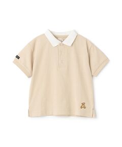 petit main / プティマイン ポロシャツ | 【接触冷感】ポロ衿配色半袖Tシャツ