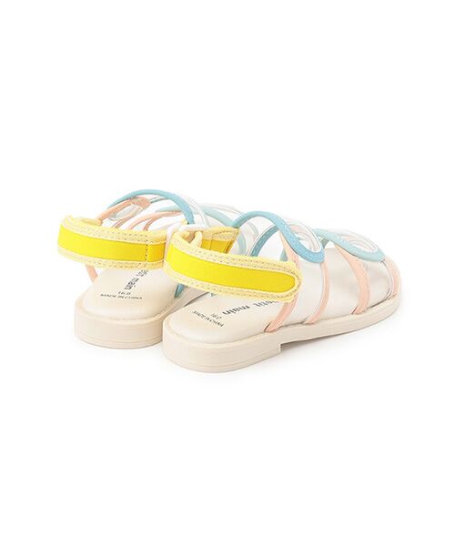 petit main / プティマイン サンダル | 配色クリアサンダル | 詳細1